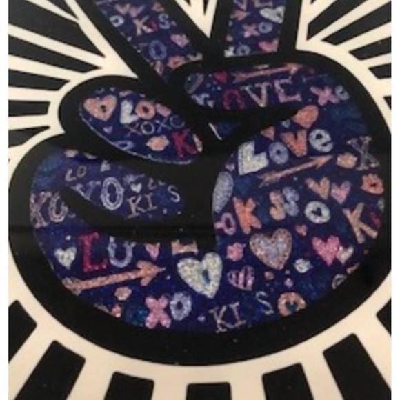 NEW HAMLET PRODUCTS 12 x 12 peace art tray in peace art - Picture 1 of 1